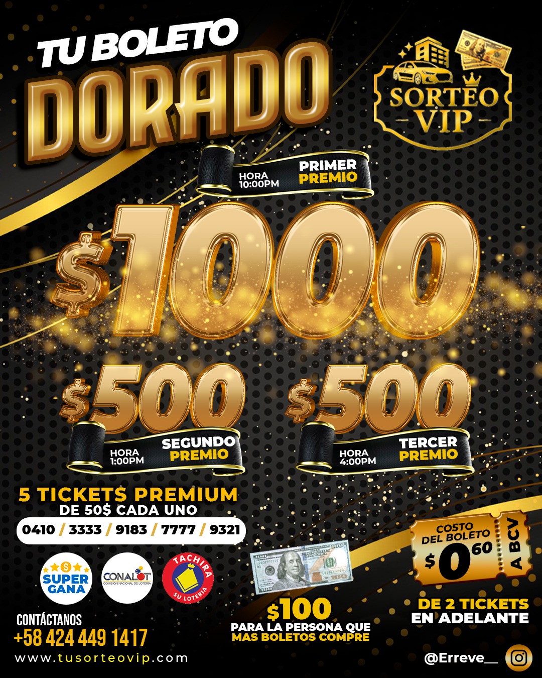 ¡Juega y gana con Tu Sorteo VIP!